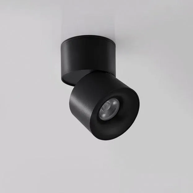 Светильник накладной iLEDEX 115-12W-D70-4K-55DG-BK Светильник накладной iLEDEX 115-12W-D70-4K-55DG-BK