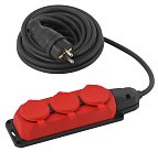 Розеточные блоки, удлинители ЭРА UK-3e-3x1,5-5m-IP44(KG)