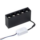 Накладной черный LED светильник с драйвером, 10Вт, 4000К,  36°, 765лм Vitaluce VT0200060-01