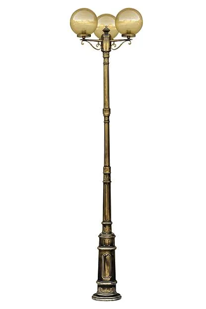 Наземный фонарь Oasis Light 88210PGB 02C Е7 Gb Globo Prism gold