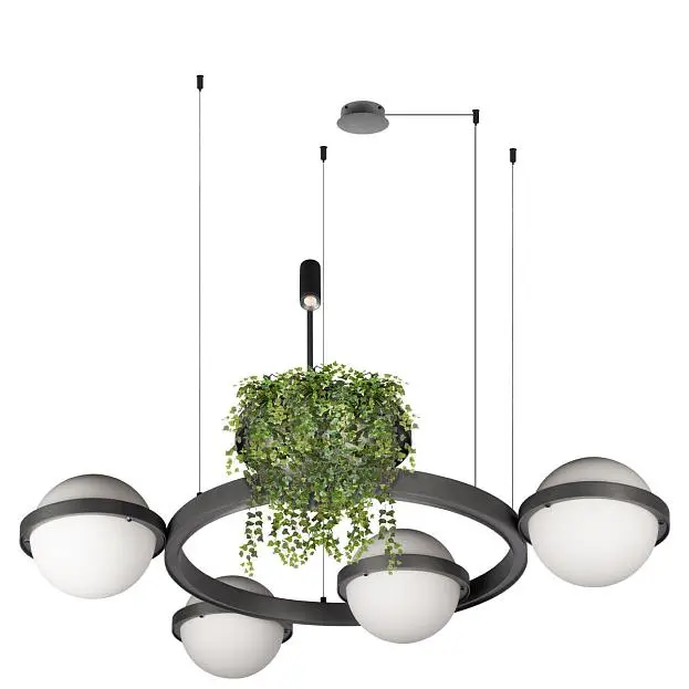 Подвесной светильник Loft IT 10121/4 Dark grey Jardin