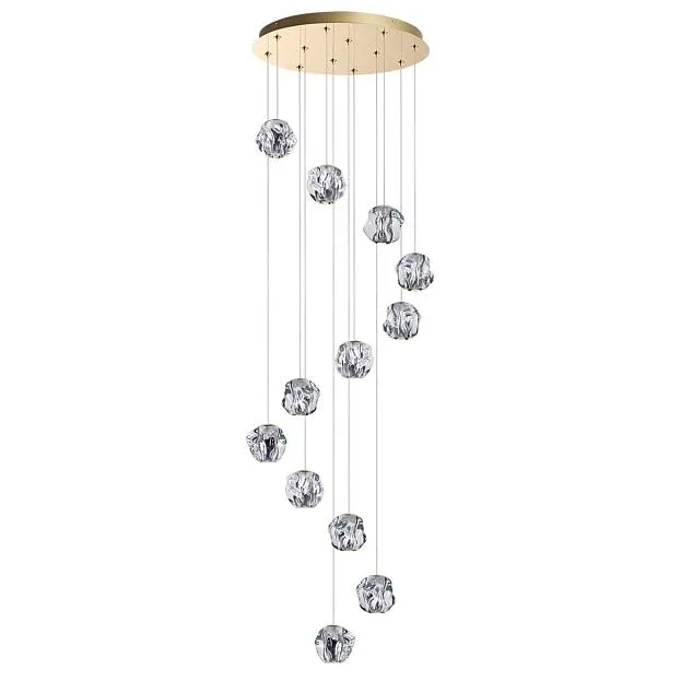 Люстра каскадная LED 60W 4000K 2800Лм Odeon Light 5085/60L JEMSTONE