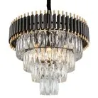 Подвесная Люстра Empire Black Chandelier Crystal D 54 147700-22 ImperiumLoft