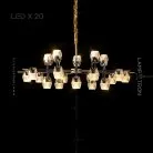 Люстра BENTINA 20 ламп Lampatron 5246-13384