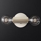 Бра Rh Utilitaire Inline Sconce Silver 123280-22 ImperiumLoft