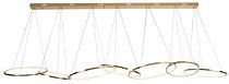 Подвесной cветильник Newport 15207N/S brass 15000