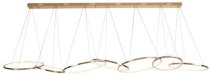 Подвесной cветильник Newport 15207N/S brass 15000