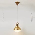 Подвесной светильник ALISON GOLD Темное дерево Lampatron 8917-25231