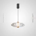 Подвесной светильник TAPANI Цвет Латунь + Прозрачный Lampatron tapani-brass-transparent 7776-21906