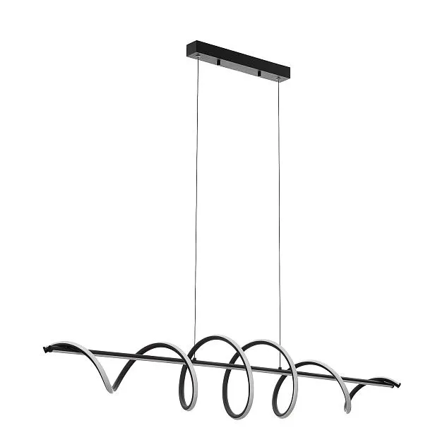 Светильник подвесной с диммером Чёрный LED Citilux CL229066 Джемини