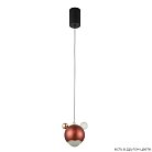 Подвесной светодиодный светильник Crystal Lux Amigo SP Led Red