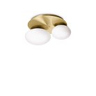 Потолочный светильник Ideal Lux 293653 NINFEA PL2 OTTONE