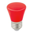 Лампочка светодиодная Volpe LED-D45-1W/RED/E27/FR/С BELL