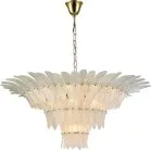 Подвесная люстра Newport 8812/C new gold white 8800