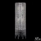 Бра светодиодные хрустальные APL LED SH500.B5.16-45.B.Ni.E14 Sicilia