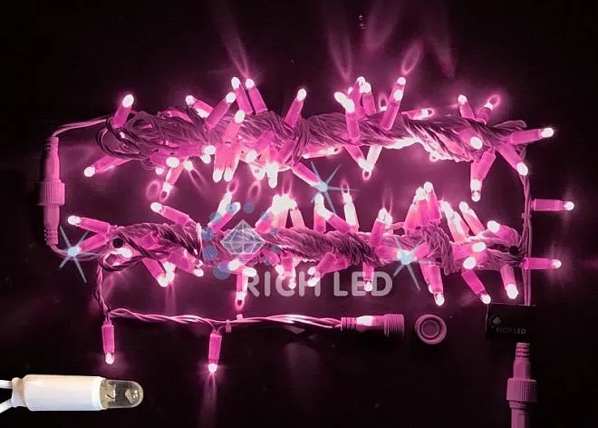 Гирлянда Rich LED RL-S10CF-220V-CW/P