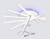 Потолочная люстра 88W 3000K-6400K+RGB 605*605*200 (ПДУ ИК) Ambrella light FL6231 COMFORT