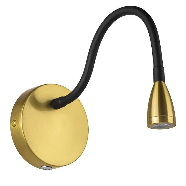 Бра LED 3W 200LM 30G ЛАТУНЬ 3000K Lightstar 808631 MURO III Бра LED 3W 200LM 30G ЛАТУНЬ 3000K Lightstar 808631 MURO III