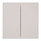 Выключатель 2-клавишный (механизм), 250В, 10А, RSW10-3104-08, пудровый жемчуг Stekker 50473 Мия