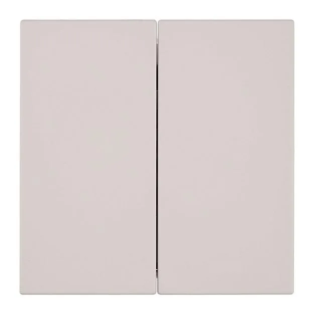 Выключатель 2-клавишный (механизм), 250В, 10А, RSW10-3104-08, пудровый жемчуг Stekker 50473 Мия