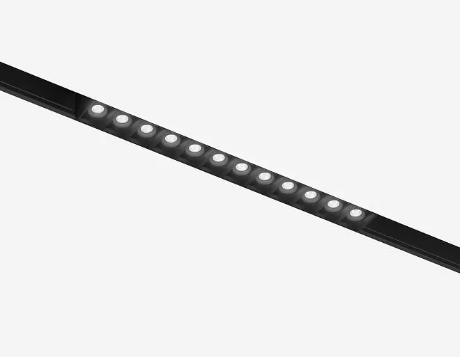 Трековый светильник черный IP20 12W 3CCT 3000-6000K SMART 48V 24° 218*22*25 Ambrella light GL4495 BK track system