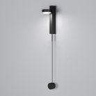 Настенный светильник Elektrostandard 40112/LED черный Orco a057590