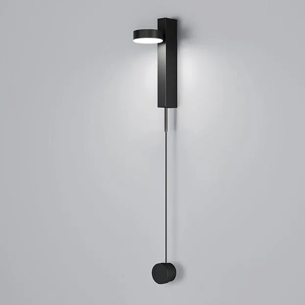 Настенный светильник Elektrostandard 40112/LED черный Orco a057590