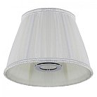 Абажур Crystal LuxLAMPSHADE EMILIA AP/SP WHITE