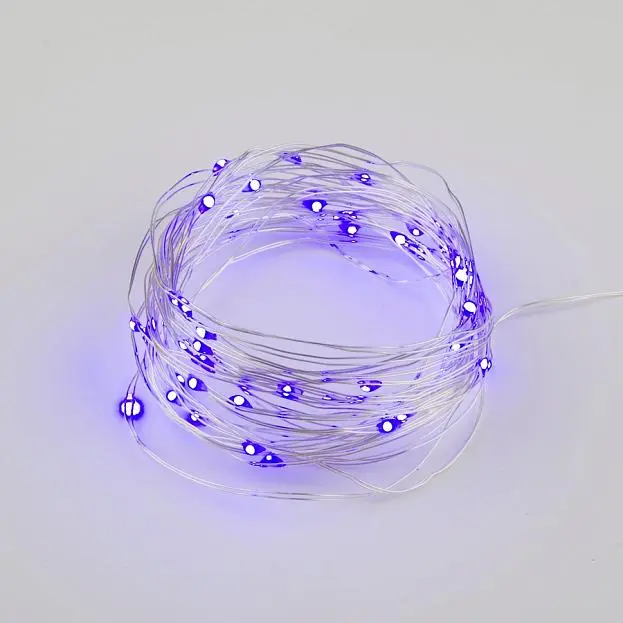 Гирлянда Uniel ULD-S0500-050/SCB/2AA PURPLE IP20 DEW Гирлянда Uniel ULD-S0500-050/SCB/2AA PURPLE IP20 DEW