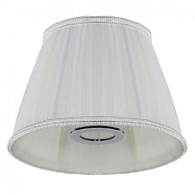 Абажур Crystal LuxLAMPSHADE EMILIA AP/SP WHITE