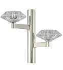 Бра Crystal Lux REBECA AP2 NICKEL 3540/402