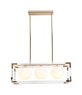 Подвесной светильник Lumina Deco LDP 6025-3 GD Bosco