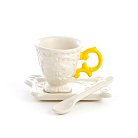 Кофейная пара Seletti 09859 GIA I-Coffee Yellow I-Wares