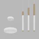 Подвесной (накладной) светодиодный светильник Ledron SAGITONY R1 T40 Dim Wooden 100 White