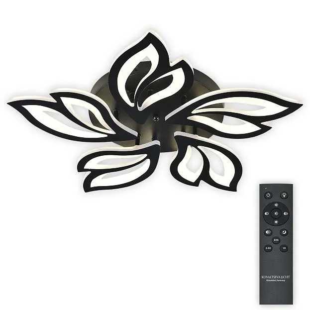 Потолочная люстра светодиодная с пультом Natali Kovaltseva LED LAMPS 85002 Sand Ii