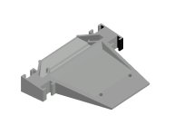 Боковая глухая заглушка для профиля Donel DNCAP18521Alu DN8ALE