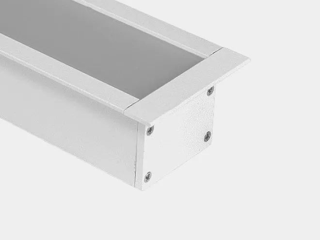 Профиль встраиваемый 2,5м DesignLed LE.4932-W-R LE