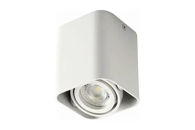 Светильник накладной квадратный DTL50-W GU10 KANLUX 26114 TOLEO