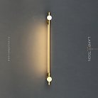 Бра JARED Размер S. Цвет Латунь Lampatron jared-s-brass 7563-21159