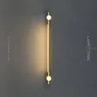 Бра JARED Размер S. Цвет Латунь Lampatron jared-s-brass 7563-21159