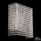 Бра светодиодные хрустальные APL LED SH500.B1.25-27.A.Ni.4000 Sicilia