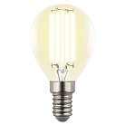 Лампочка светодиодная Uniel LED-G45-4W/3000K/E14/CL GLY01TR Яркая A++