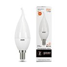 Лампа светодиодная Gauss 34118 E14 8W 3000K матовая Elementary Candle