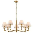 светильник подвесной, E14, 7x40W Velante 335-503-07 Классический стиль