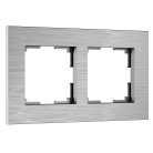 Рамка на 2 поста (алюминий) Werkel W0023506 AluMax a066327