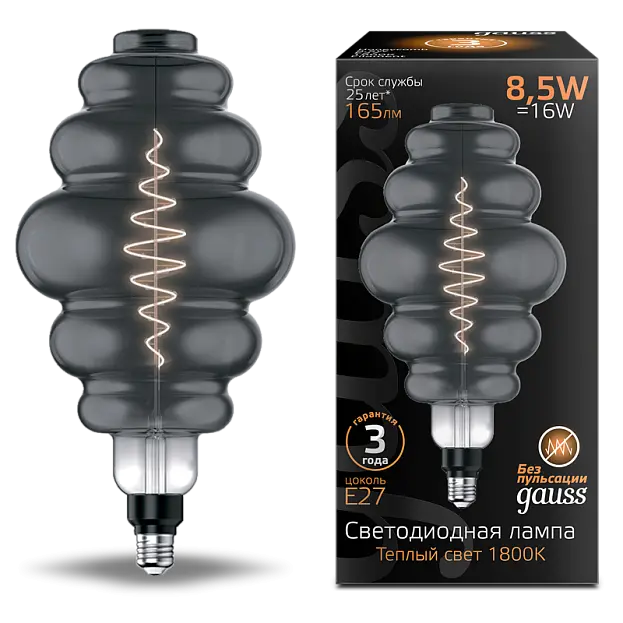 Лампа Gauss 161802005 Filament Oversize
