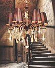 Хрустальная подвесная люстра Lumina Deco LDP 1726-6 MD Alessia