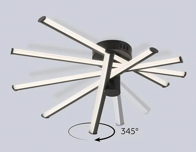 Потолочная люстра 70W 3000K-6400K 605*605*170 (ПДУ ИК) Ambrella light FL6222 COMFORT