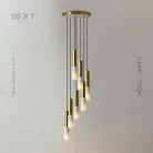 Готовая комбинация светильников RETURN MORE 7 ламп Lampatron 5387-13802