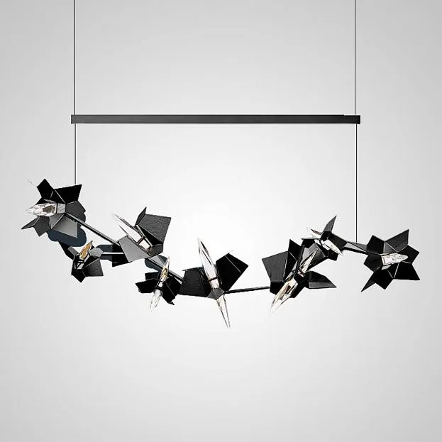 Подвесной светильник BERGAMO L90 Black ImperiumLoft 204720-23 bergamo01